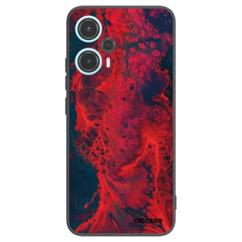 Picasee silikonski črni ovitek za Xiaomi Poco F5 - Organic red