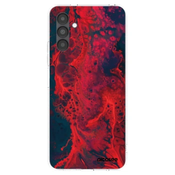 Picasee silikonski prozorni ovitek za Samsung Galaxy A04s A047F - Organic red