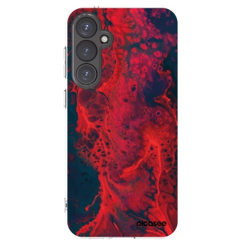 Picasee silikonski prozorni ovitek za Samsung Galaxy S23 FE S711B - Organic red