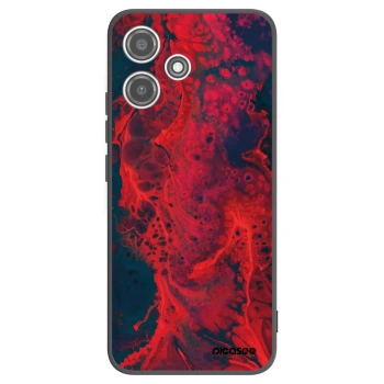 Picasee silikonski črni ovitek za Xiaomi Redmi 12 5G - Organic red