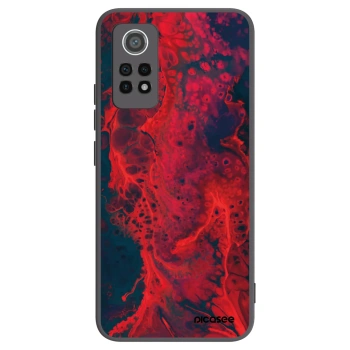 Picasee silikonski črni ovitek za Xiaomi Redmi Note 12 Pro 4G - Organic red