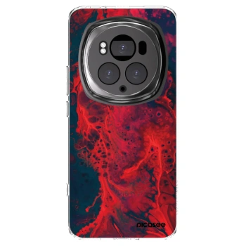 Picasee silikonski prozorni ovitek za Honor Magic6 Pro - Organic red