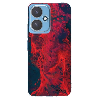 Picasee silikonski prozorni ovitek za Xiaomi Redmi 13C 5G - Organic red