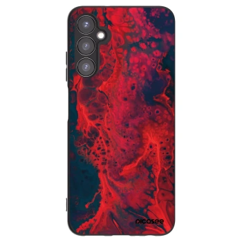 Picasee silikonski črni ovitek za Samsung Galaxy A05s A057G - Organic red