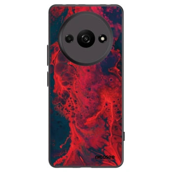 Picasee silikonski črni ovitek za Xiaomi Redmi A3 - Organic red
