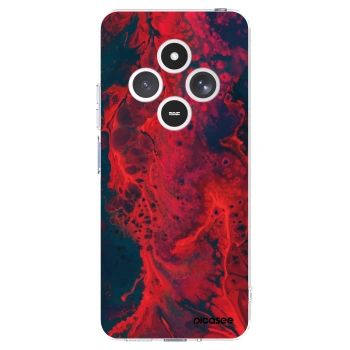 Picasee silikonski prozorni ovitek za Xiaomi Redmi 14C - Organic red