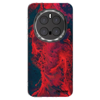 Picasee silikonski prozorni ovitek za Honor Magic7 Pro 5G - Organic red