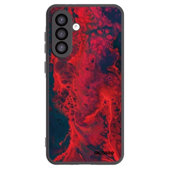 Picasee silikonski črni ovitek za Samsung Galaxy A26 5G A266B - Organic red
