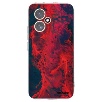Picasee silikonski prozorni ovitek za Honor 400 5G - Organic red