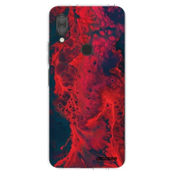 Picasee silikonski prozorni ovitek za Xiaomi Redmi 7 - Organic red