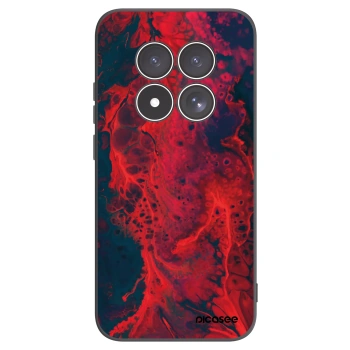 Picasee silikonski črni ovitek za Xiaomi Redmi Note 15 Pro 4G - Organic red