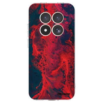 Picasee silikonski prozorni ovitek za Xiaomi Redmi Note 15 Pro 4G - Organic red
