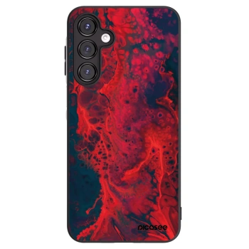 Picasee silikonski črni ovitek za Samsung Galaxy A16 4G - Organic red