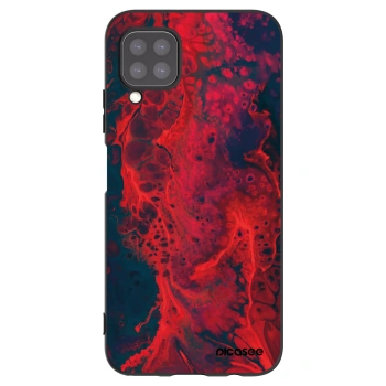 Picasee silikonski črni ovitek za Huawei P40 Lite - Organic red