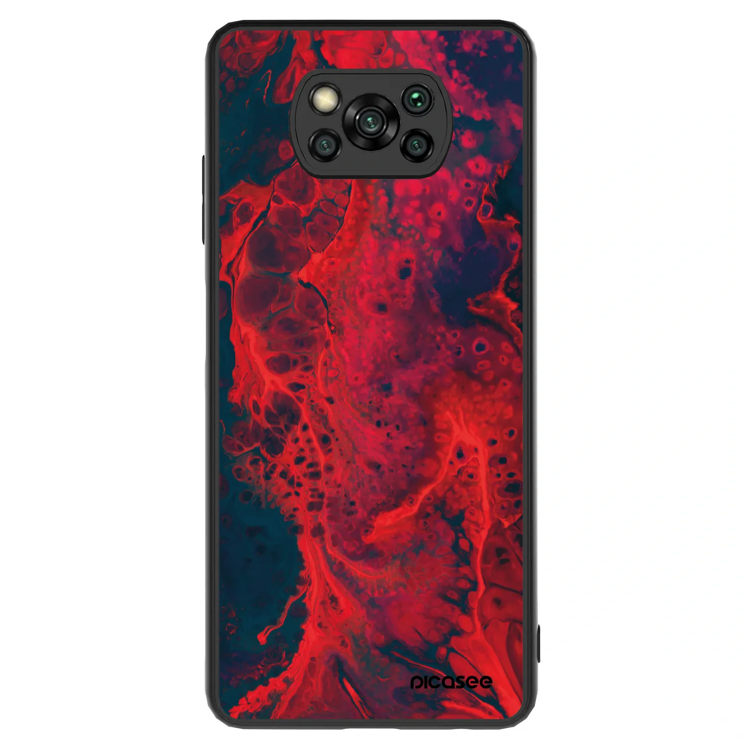 Picasee ULTIMATE CASE za Xiaomi Poco X3 - Organic red