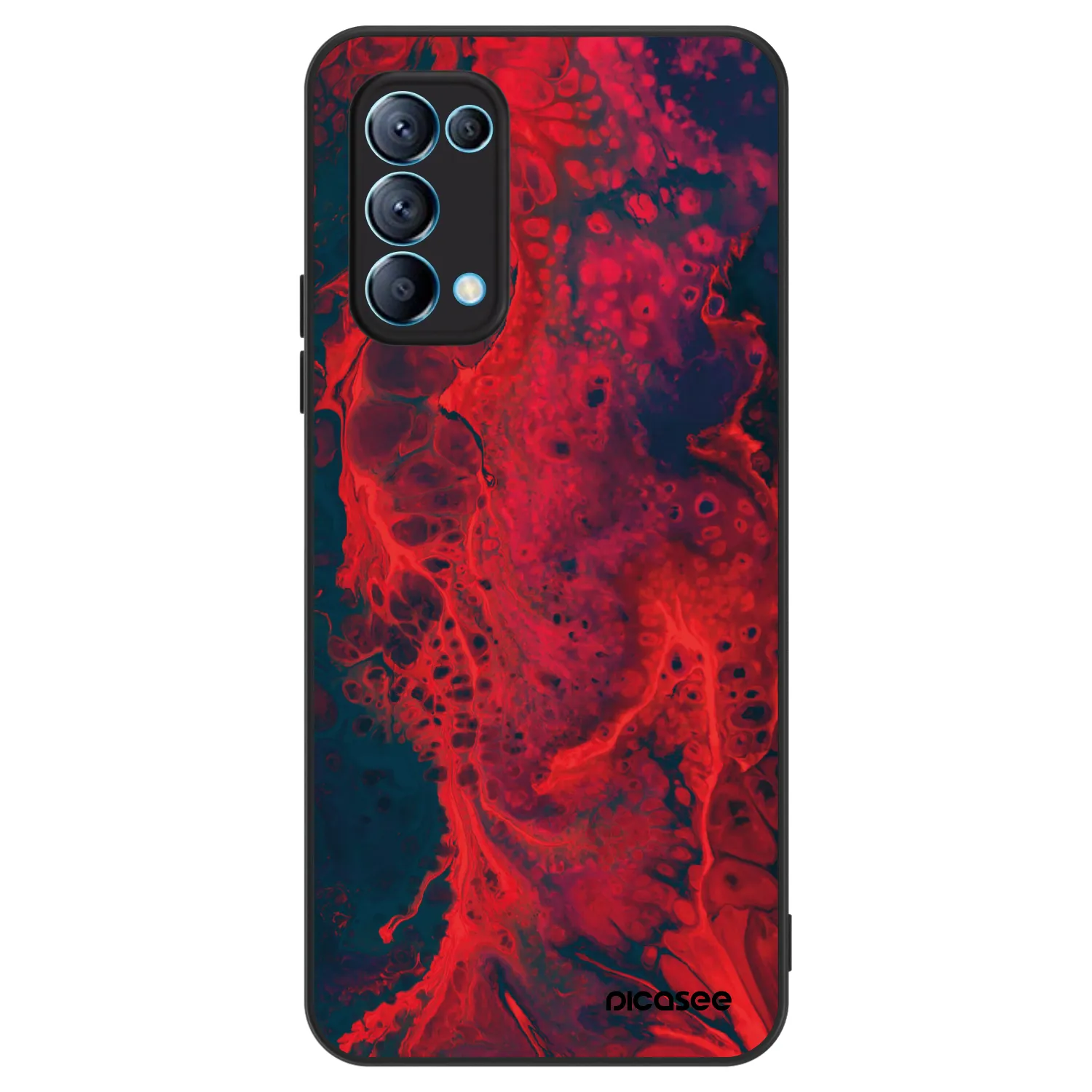 Picasee ULTIMATE CASE za OPPO Reno 5 5G - Organic red