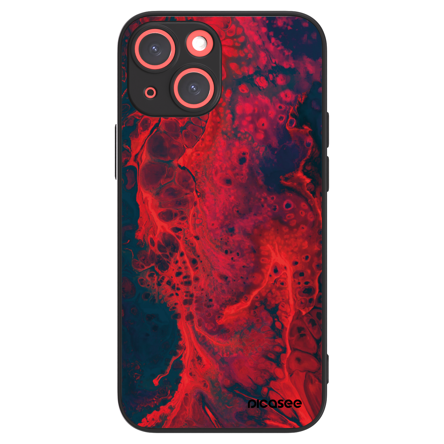 Picasee ULTIMATE CASE MagSafe za Apple iPhone 13 mini - Organic red