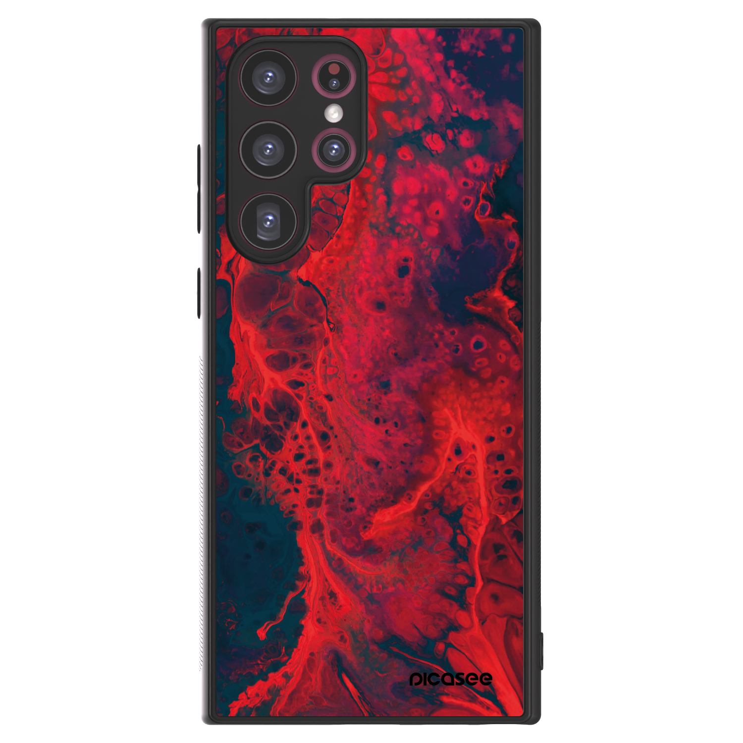 Picasee ULTIMATE CASE PowerShare za Samsung Galaxy S22 Ultra 5G - Organic red