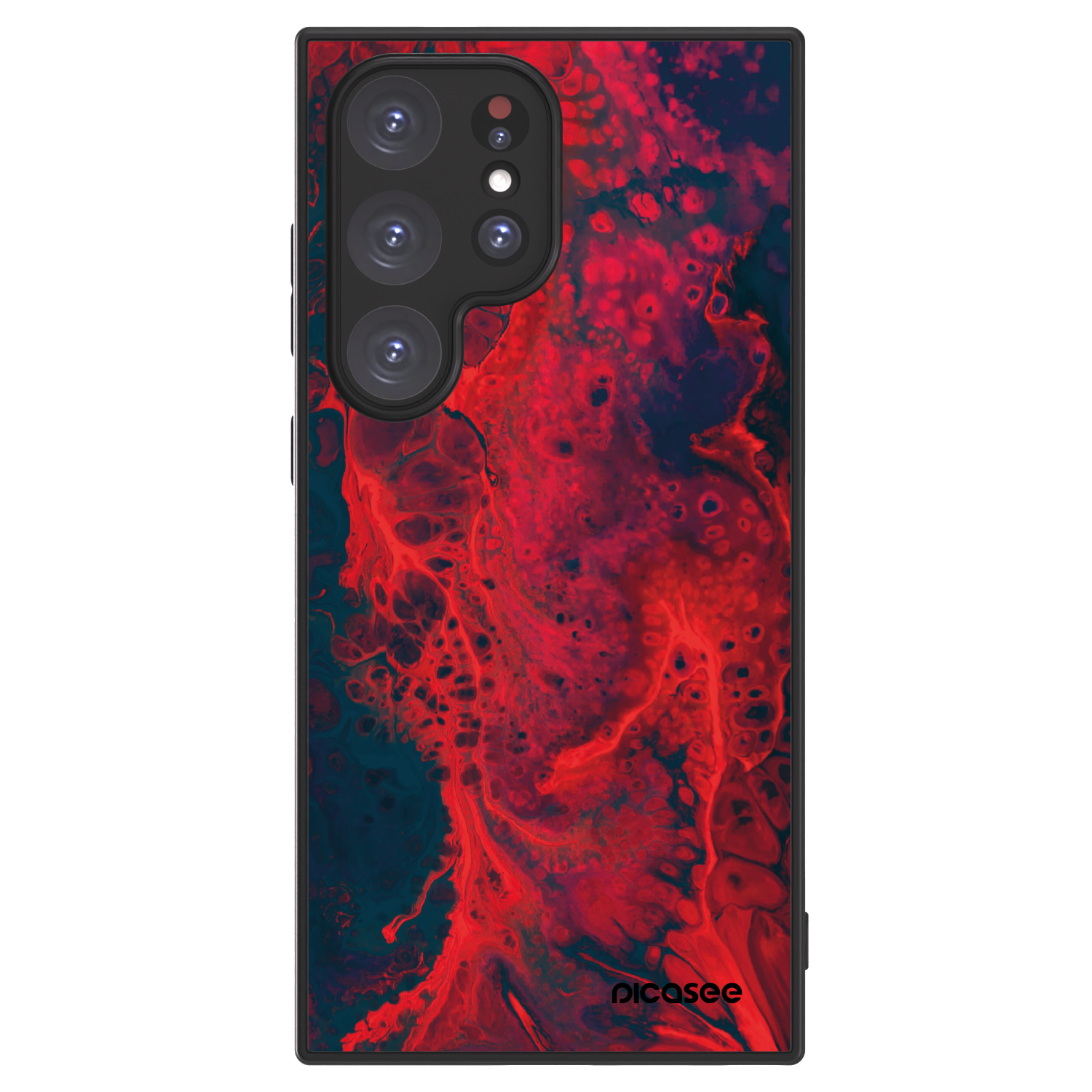 Picasee ULTIMATE CASE PowerShare za Samsung Galaxy S24 Ultra S928B 5G - Organic red