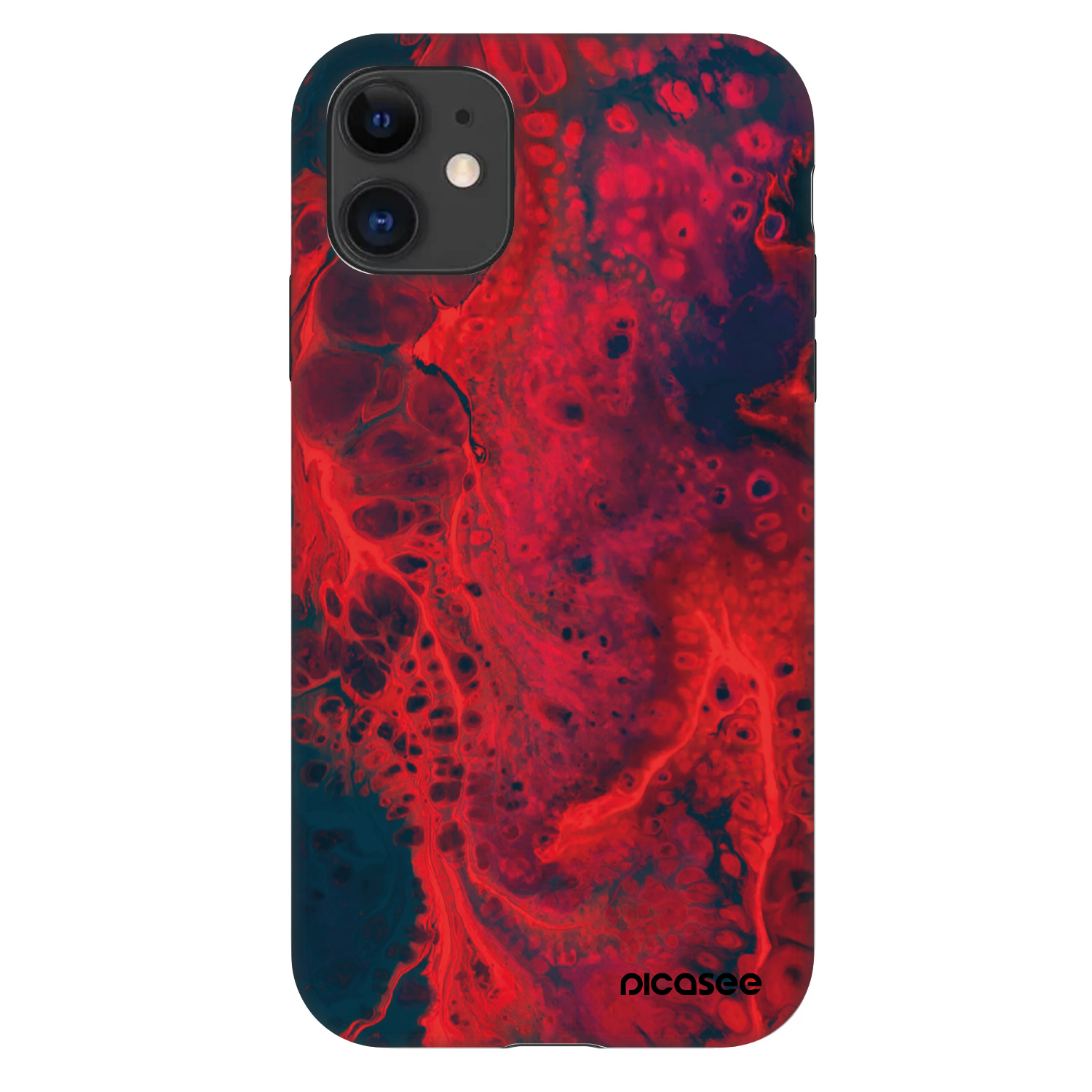 Picasee Fashion Case za Apple iPhone 11 - Organic red