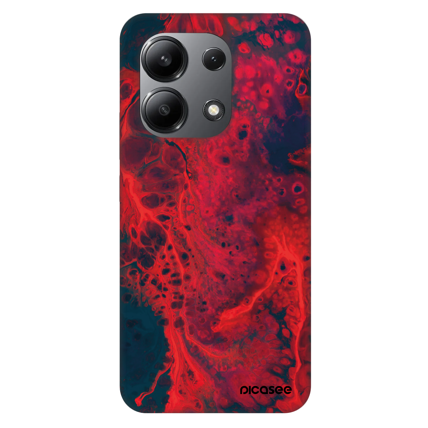 Picasee Fashion Case za Xiaomi Redmi Note 13 4G - Organic red