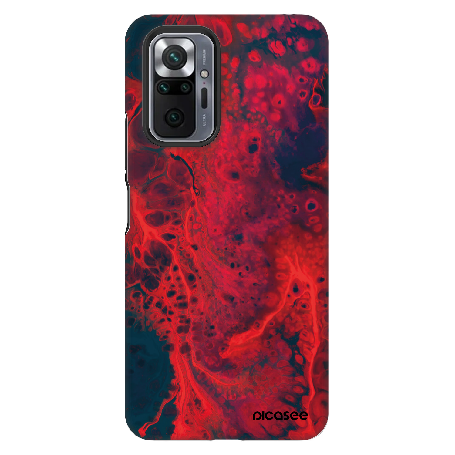 Picasee Fashion Case za Xiaomi Redmi Note 10 Pro - Organic red