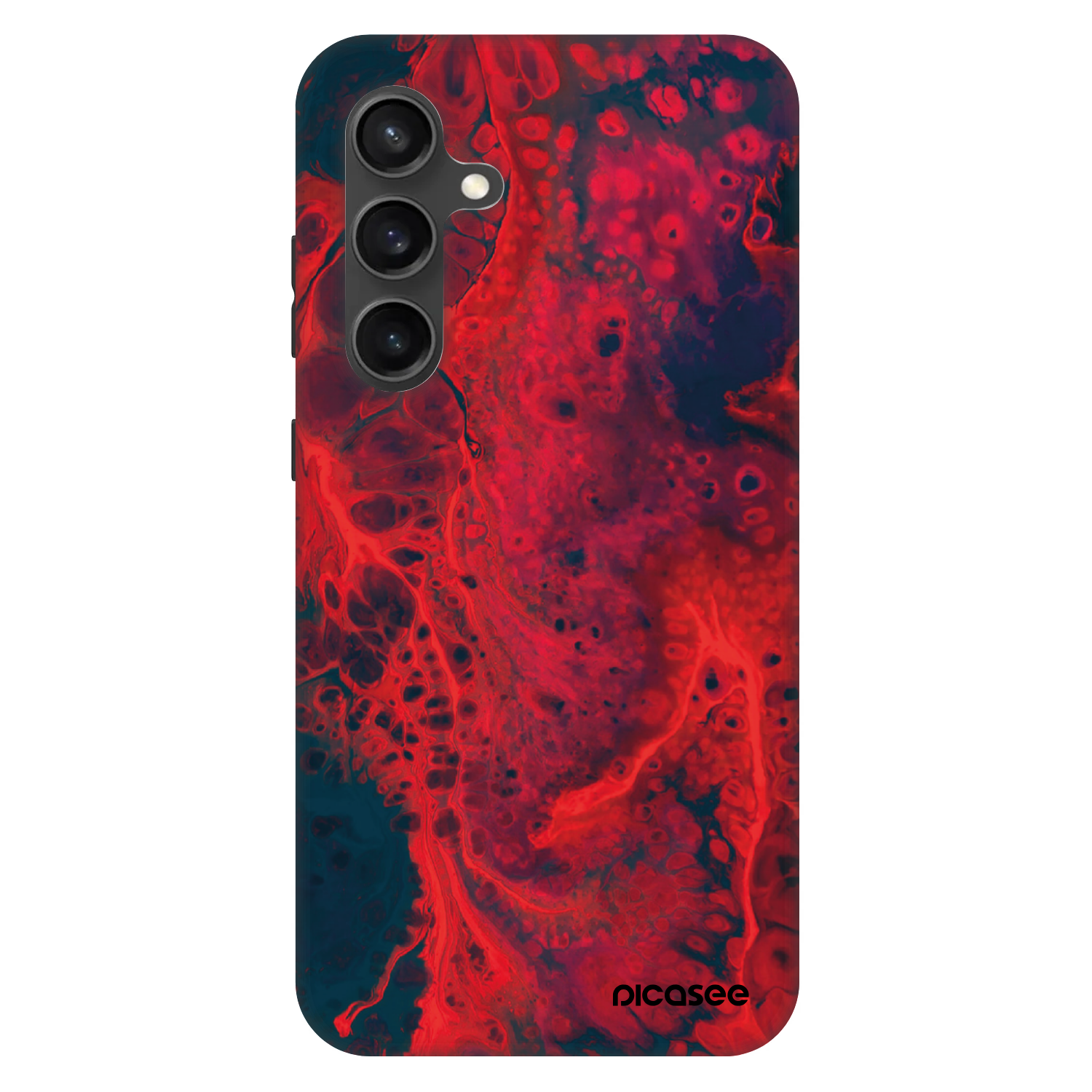 Picasee Fashion Case za Samsung Galaxy S24 FE S721B - Organic red