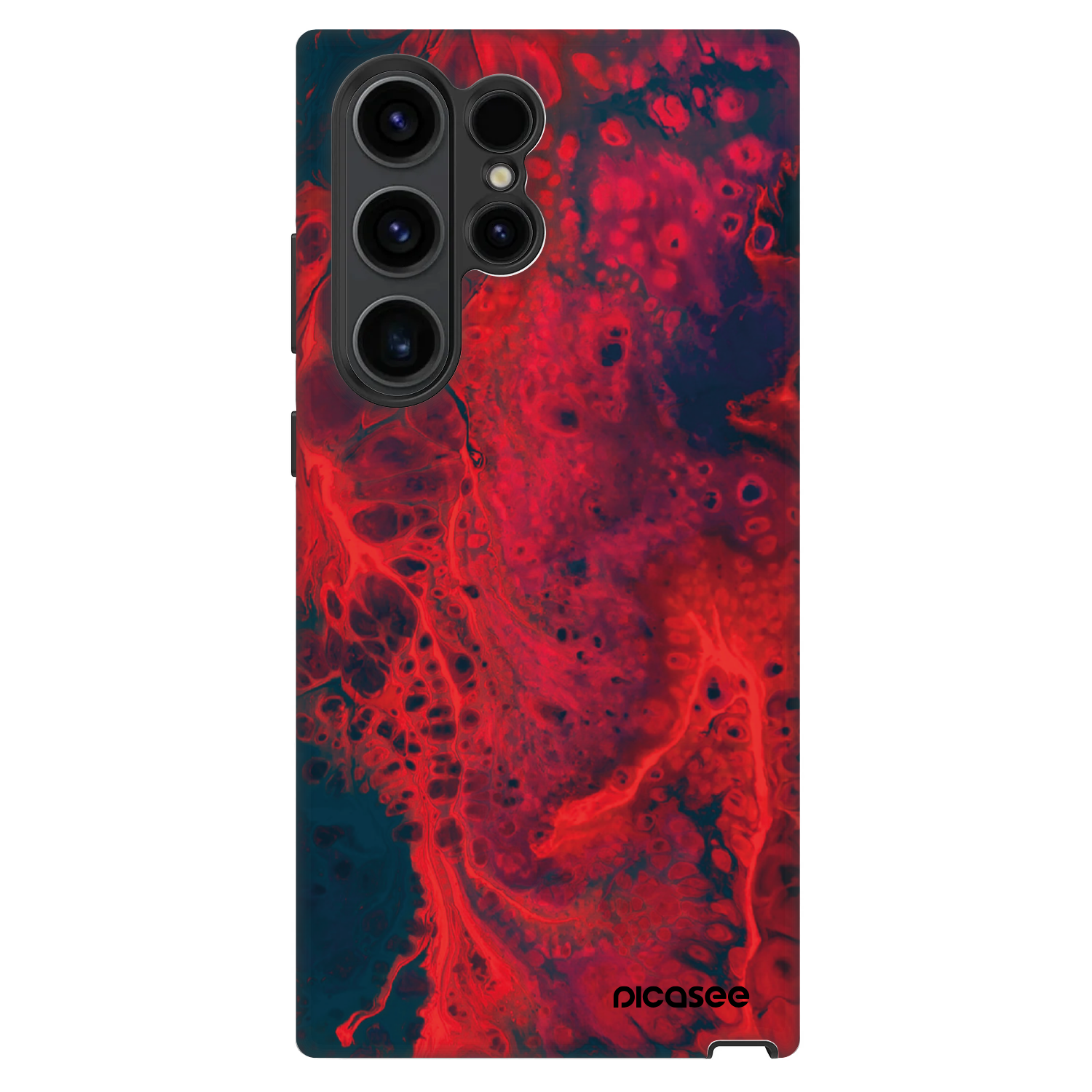 Picasee Fashion Case za Samsung Galaxy S23 Ultra 5G - Organic red