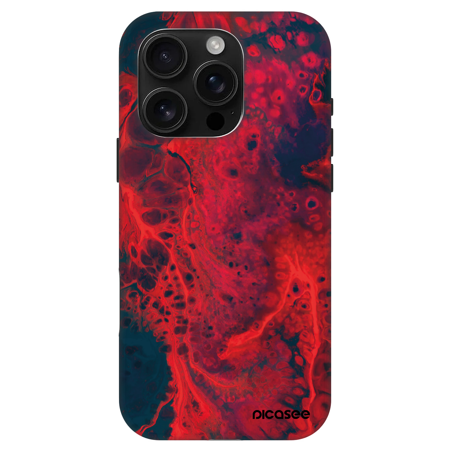 Picasee Fashion Case MagSafe za Apple iPhone 16 Pro - Organic red