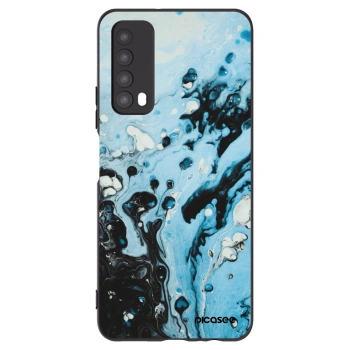 Picasee silikonski črni ovitek za Huawei P Smart 2021 - Organic blue