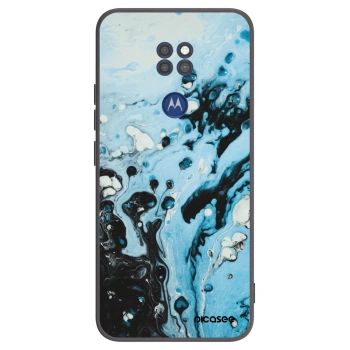 Ovitek za Motorola Moto G9 Play - Organic blue