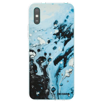 Picasee silikonski prozorni ovitek za Xiaomi Redmi 9AT - Organic blue