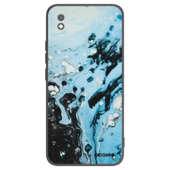 Picasee silikonski črni ovitek za Xiaomi Redmi 9AT - Organic blue