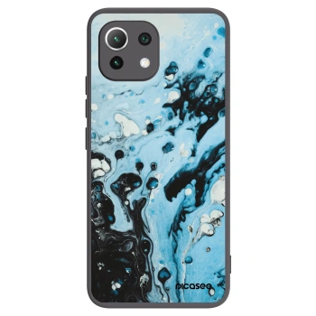 Picasee silikonski črni ovitek za Xiaomi Mi 11 Lite - Organic blue