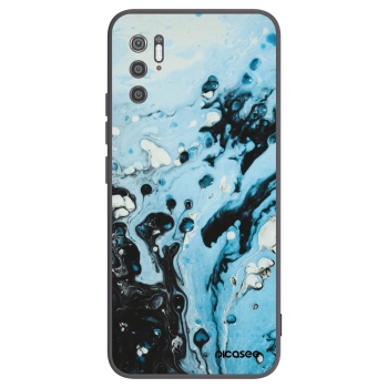 Picasee silikonski črni ovitek za Xiaomi Poco M3 Pro 5G - Organic blue