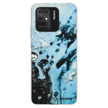 Picasee silikonski prozorni ovitek za Xiaomi Redmi 10C - Organic blue
