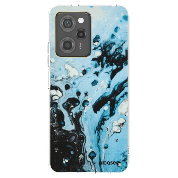 Picasee silikonski prozorni ovitek za Xiaomi Poco X5 Pro - Organic blue