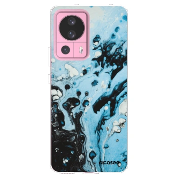 Picasee silikonski prozorni ovitek za Xiaomi 13 Lite - Organic blue