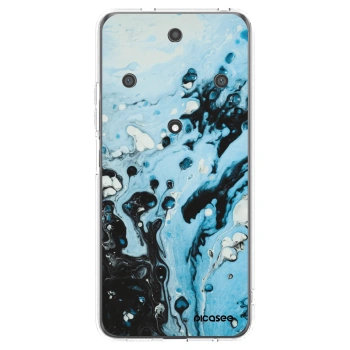 Picasee silikonski prozorni ovitek za Honor Magic5 Lite 5G - Organic blue