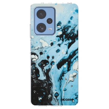 Picasee silikonski prozorni ovitek za Xiaomi Redmi Note 12 Pro 5G - Organic blue