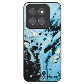 Picasee silikonski črni ovitek za Xiaomi 14 - Organic blue
