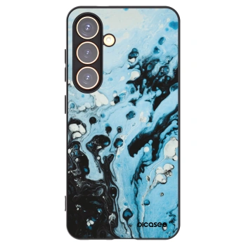 Picasee silikonski črni ovitek za Samsung Galaxy S24 S921B 5G - Organic blue