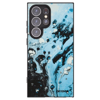 Picasee silikonski črni ovitek za Samsung Galaxy S24 Ultra S928B 5G - Organic blue