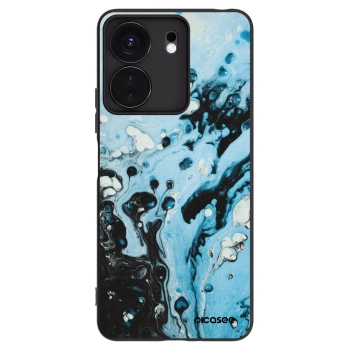 Picasee silikonski črni ovitek za Xiaomi Redmi 13C 4G - Organic blue