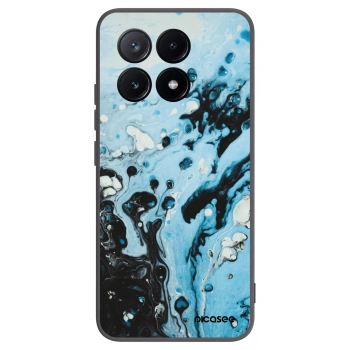 Picasee silikonski črni ovitek za Xiaomi Poco X6 Pro - Organic blue