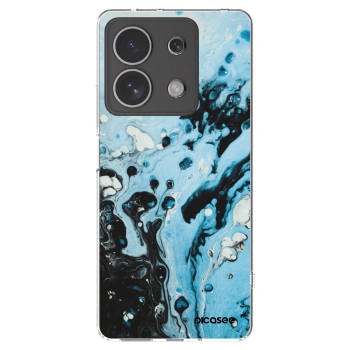 Picasee silikonski prozorni ovitek za Xiaomi Redmi Note 13 4G - Organic blue