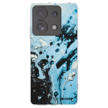 Picasee silikonski prozorni ovitek za Xiaomi Redmi Note 13 Pro 4G - Organic blue