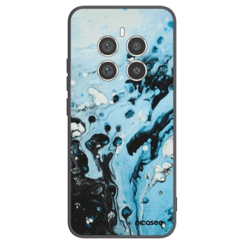 Picasee silikonski črni ovitek za Realme 12 Pro 5G - Organic blue