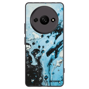 Picasee silikonski črni ovitek za Xiaomi Redmi A3 - Organic blue