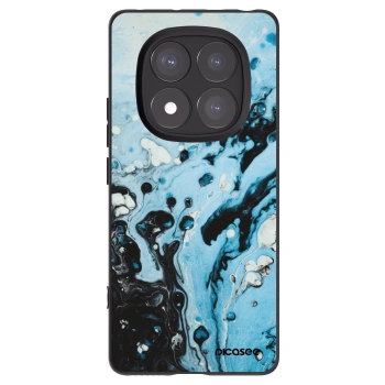 Picasee silikonski črni ovitek za Xiaomi Redmi Note 14 Pro 5G - Organic blue